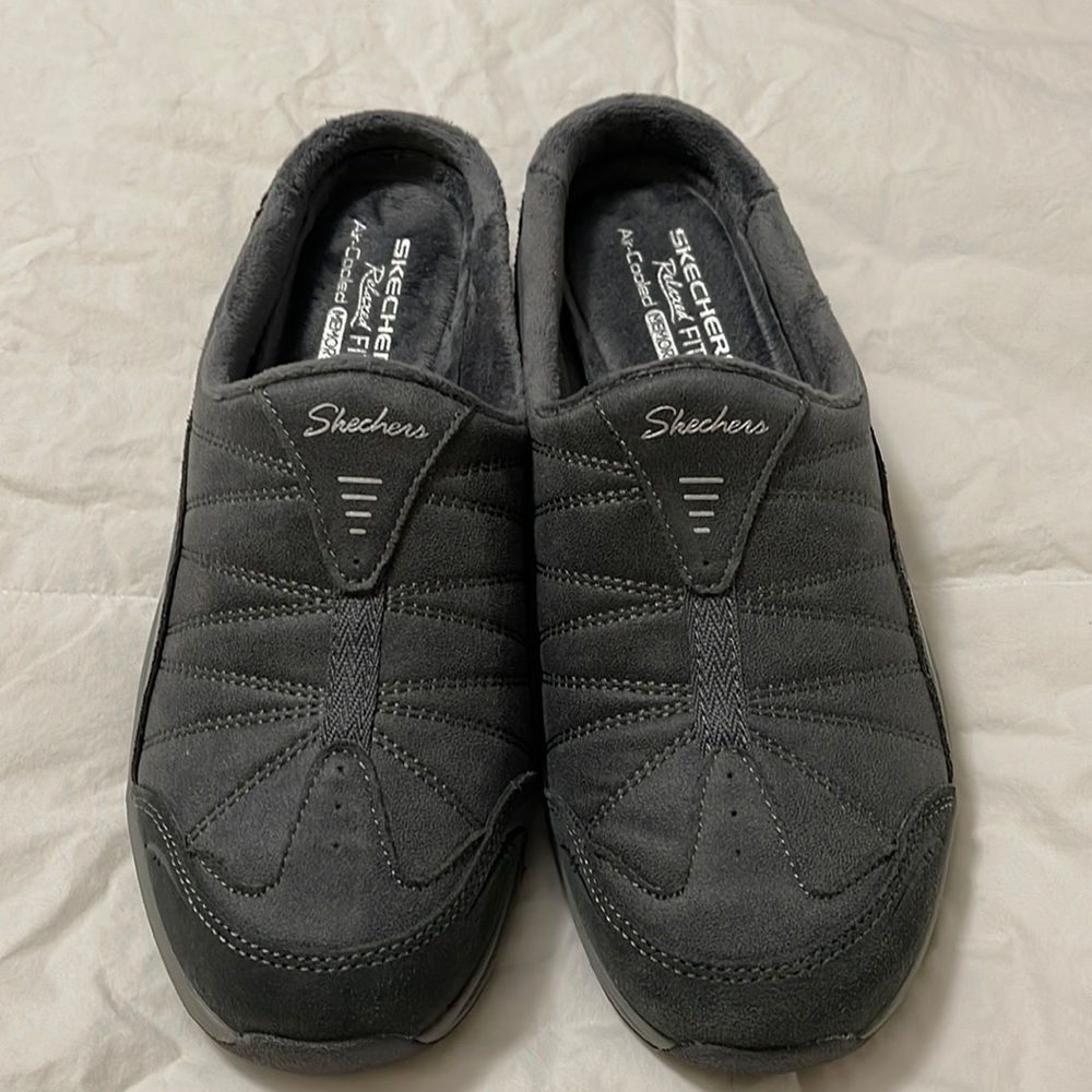 Skechers Women’s Commute Time Clog Shoes Charcoal Size 9.5